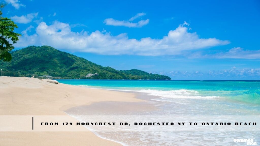 From 179 Morncrest Dr, Rochester NY to Ontario Beach