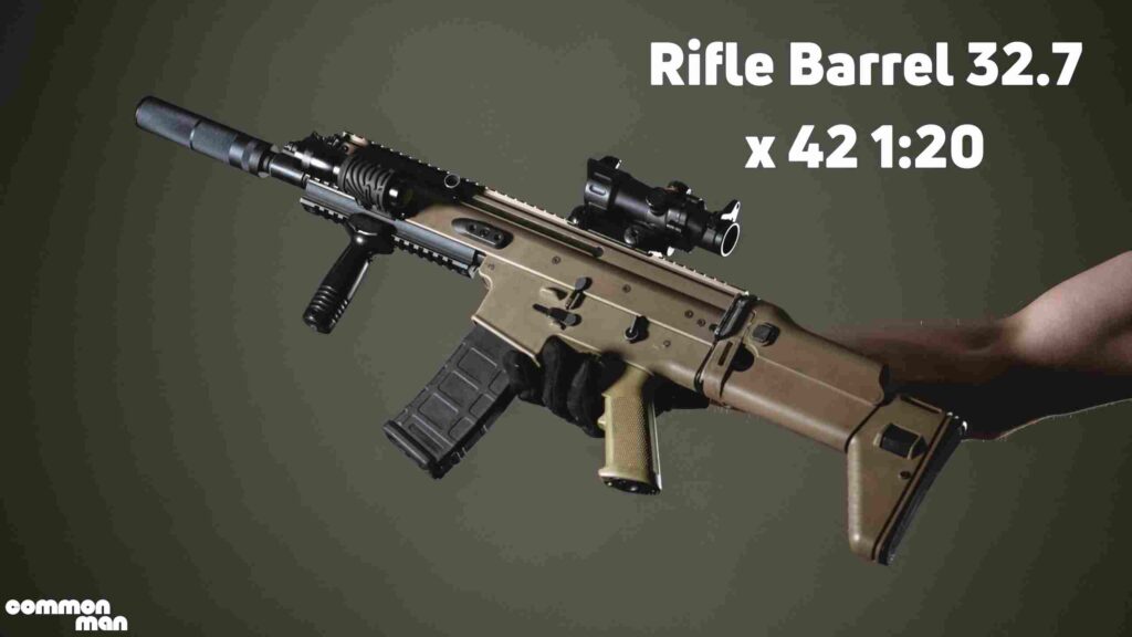 Rifle Barrel 32.7 x 42 120